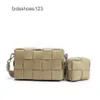 Cross Tofu Bag Casse Cassette oblique Bottegs Designer Classic 2024 Nouveaux sacs Woven Creative Lady Fashion Trend Women's Women's Burse Purse Zep1