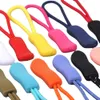 5/10 / 20pc Zipper Pull Puller Ext Fit Corde étiquette de remplacement Clip de remplacement Brokle Fixer Corde à fermeture éclair Corde de déplacement Sac de valise Tent Backpacktab