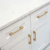 Kkfing 1pc European Matte Gold Furniture Door Mandels de liga de zinco armário de cozinha alças