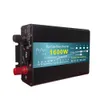 Pure Sine Wave Inverter DC 12V/24V till AC 220V 1000W 1600W 3000W Power Converter Spänningstransformator Solar Inverter LED Display