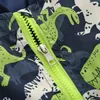 Cootelili mignon dinosaure bébé bébé veste de crème solaire printemps pour enfants veste de printemps à capuche active garçons