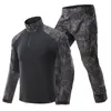 G3 Camouflage Combat BDU Mundur Tactical Shirt Pants Suit Army Airsoft Airsoft Sniper Ubranie MultiCam Black Ubrania myśliwskie