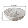 Torayvino Art Ceramic Basin Clower Bird Washbasin Basin Basin раковина вращается с антикварным латунным смесителем