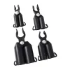 5 Pcs A-type grip Clip Plant Support Rod fixed Socket Adjustable Gardening Pillar Connector Clip Climbing Expandable Fence