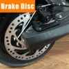Tampons de frein de 120 mm 110 mm Pièces de remplacement de tampons de rotor de disque avec vis de 5pcs pour Xiaomi Mijia M365 Pro Electric Scooter Skateboard