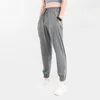 Actieve broek losse casual trekstring Tie voet snel drogen ademende nylon naakt gevoel vrouwen yoga fitness joggers