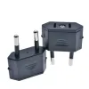 American China to Eure Europe Travel Power Adapter 2 pin us to Eu plugt