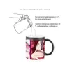 Mugs Ceramic Mug Anime Creative Big Ass Beauty Heat Sensitive BSKT-138 Cups and Mugs Custom Cup Sublimation Tumblers Color Change Cup 240410