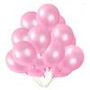 Party Decoration Gold Pink Blue Black Latex Balloons Baby Shower Birthday Wedding Anniversary Balloon Decor Kids Adult Clear Air