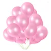 Décoration de fête or rose rose bleu noir ballons de latex baby shower anniversaire de mariage anniversaire anniversaire de ballon décor enfants adultes air clair air