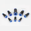 Air Pneumatic 10mm 8mm 6mm 12mm 4mm 16mm OD Slangrör One Touch Push Into Straight Gas Fittings Plast Snabbanslutningar Beslag