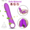 Diğer Sağlık Güzellik Ürünleri 10 Hızlı Güçlü G-Spot Vibratör Kadınlar için Yumuşak Silikon Yapay penis Klitoris Stimülatör Vibratör Yetişkinler için Kadın Yetişkin Oyuncaklar L410