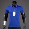 Polos pour hommes Chemises de golf d'été Men Polo décontracté.