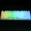 Acessórios 144 key white transparente keycaps dsa perfil gelo cristal keycap rgb retroiluminado para cereja gateron mx teclado de jogador mecânico