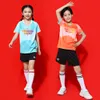 Soccer sets / survêtement en jersey de l'équipe imprimée féminine uniforme des garçons pour enfants à la chemise respirante