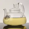 أرشن الأنيقة زهرة القهوة الزجاجية الشاي وعاء الزجاج الصيني الزجاج الزجاجي مقاوم الزجاج صانع الشاي Gongfu مع مرشح الشاي