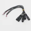 Connecteur de fiche de câble d'adaptateur CC pour caméra CCTV Plug DC Feme