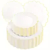 Bowls 100pcs Golden Plastic Plates White And Disposable For Party Wedding Include 50pcs 10.25inch Dinner