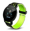 119 Plus Smart Watch Bracelet Band Fitness Tracker Messages Сообщения напоминания о цвете экрана водонепроницаемые спортивные браслеты 100 мэх для 7153662