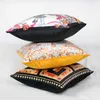 Klassieke high-end luxe Europa Franse stijl Pillowcover Royal Velvet Print Backlest Lazyback Pillowcase Home Villa Decartation