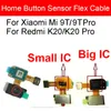 Connector van de vingerafdruksensor voor Xiaomi Redmi Mi 11 10Lite 9 CC9 9T Pro Mi 10 CC9E onder Scherm Vingerafdruklezer Flexkabel