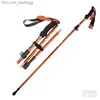 Pólos de trekking ultralight stick stick alpenstock para caminhada ao ar livre stickq stickq