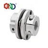 GND coupling aluminum alloy 5mm 8mm 14mm single diaphragm coupler disc setscrew series flexible shaft motor kaplin quick couples