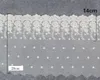 1 Yard 28cm Super Wide Handmade DIY Clothing Accessories White Black Beige Embroidery Net Lace Fabric Curtains Sofa Lace Trim