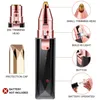 Mini Épilation à cheveux Trimmer des sourcils portable 2 en 1 Epilator Eye Brow Lèvre Ré déportif