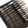 1pcs Japão Sakura tinta caneta xpsk ouro prata branca cobre cor de toque de carro marcar de retoque de caneta à prova d'água não desaparece