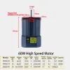 RV30 220V 60W AC Worm Gear Motor med hastighet Reducer Speed ​​Regulator High Torque Hot Sale Motor