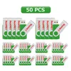 Bulk 50pcs 128MB USB 2.0 Flash -Laufwerk Rotierende Pen -Laufwerke Metallfaltspeicher Sticks Daumenspeicher für PC -Laptop -Tablet MacBook Multicolor