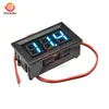 5pcs AC 70-500V 0,56 "LED Voltmetro digitale Tensione Tensione Volt Tester Strumento Strumento Strumento 2 Fili Verdi Verde Rosso 110V 220V