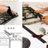 New Silicone Stove Counter Gap Cover Oven Guard Spill Seal Slit Filler Kitchen Tool Protective Pad Inserts Against Oil Stains