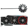 Fã de resfriamento de resfriamento para Gigabyte RTX 3080 Ti Gaming RTX 3080 3090 EAGLE OC Três Fan Graphics Card de resfriamento de resfriamento T129215SU 4pin