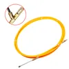 5m/10m/15m/20m/25m/30m 6mm glasfiber Elektrisk kabel trycktranstränare Kabelrulle kanal Snake Rodder Fish Tape Wire Threading Aid Tool