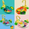 Vasca da bagno di uccelli automatici con pappagalli di rubinetti per pet pappagalli strumenti per la pulizia della piscina per la pulizia della piscina Sicuro di gioco Play Cucina lavello cucina giocattolo