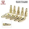 Connettore del compressore dell'aria Connettore Air Cubo del tubo dell'aria Connettore socket cottastro per raggini da 1/4 "npt maschio 2-10pcs