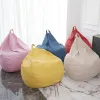 Large Small Lazy Sofa Cover Chairs without Filler Linen Cloth Lounger Seat Bean Bag Pouf Puff Couch Tatami Living Room Bedroom