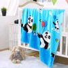 Four Seasons Super Soft Farai Fleece Blanket Air Condicionado Clante de Artigo espesso respirável Jardim de infância Cobertor de bebê Folha de bebê