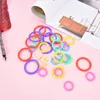 25pcs Bertre en plastique de bonne qualité albums bricolages Book Book Book Hoops Opening Office Binding Photo Album Supplies