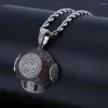 Anhänger Halsketten modische einfache coole Pilzschiebetkette Männer und Frauen Hip Hop Rock Casual Party Schmuck Geschenk243z