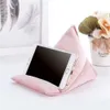 2020 Soft Triangle Pillow Stand Tablet Phone Holder iPad Tablet Phone e-läsare