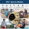 Uhren Lige Ai Voice Control Smart Watch Männer Outdoor Sport Fitness Armband Bluetooth Call Heart Frequenz Blutdruckträger Smartwatch