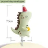 Yoriwoo Dino Dinosaur тематическая вечеринка торт топпер джунгли сафари 1 -й день рождения украшения декора
