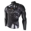 FTEIF MMA preto rugido de tigre camuflagem apertada de boxe de boxe tigre muay thai roupas rashguard jiu jitsu camiseta mma