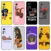 Dachshund Dog Love Phone Case для Xiaomi Mi 10t 11i 11t Примечание 10 11 lite ne f1 poco f3 m3 x3 gt nfc m4 x4 pro 5g мягкая черная крышка