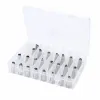 24pcs/set ciasto kremowe dysze silikonowe z zestawem do torby na ciasto.