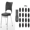 16pcs Sandalye Bacak Kapakları Kauçuk Ayaklar Koruyucu Silikon Masa Sandalye Bacak Kapakları 12mm-16mm Ayak Alt Kapak Pedleri Ahşap Zemin Koruyucular
