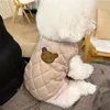 Hondenkleding winter warm puppyvest teddy poedel boomey kattenpak huisdier katoenen jas kleding